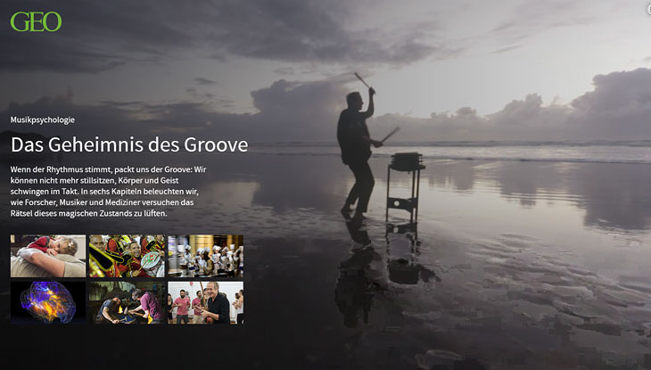 Screenshot von "Das Geheimnis des Groove"