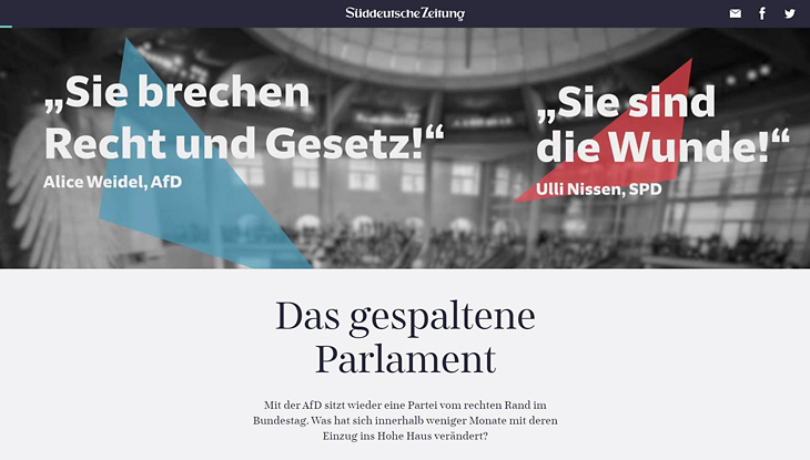 Screenshot: Das gespaltene Parlament