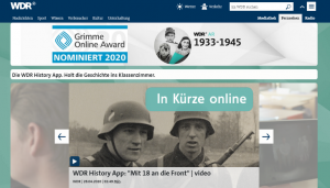 Screenshot "WDR AR 1933-1945"