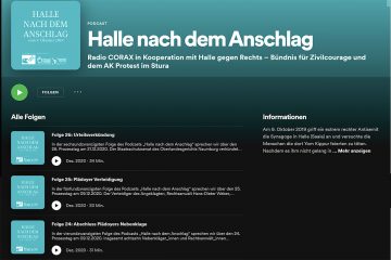 Screenshot "Halle nach dem Anschlag"